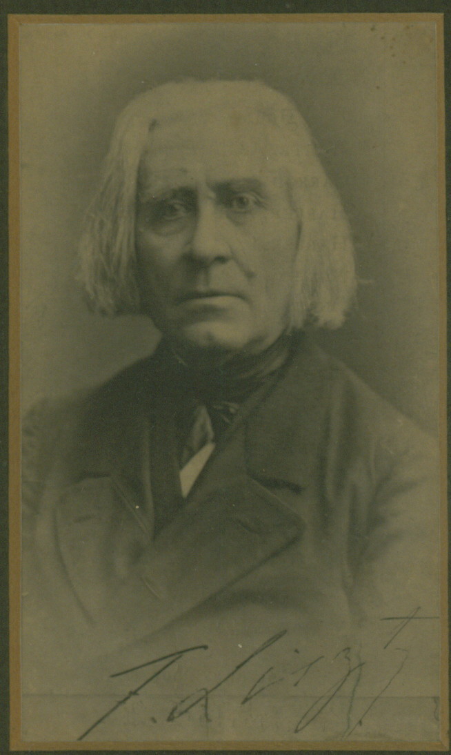 Liszt, Franz - Photograph Signed